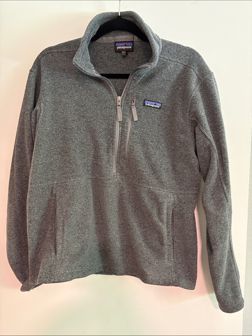 Patagonia Synchilla Grey Half-Zip Pullover